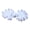 1 white, variant on LAIQIEN Chinese Cheongsam for Frog Buttons Knot Creative Closure Fastener Sewing Acc