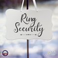 thumbnail image 6 of LifeSong Milestones Wedding Wall Hanging Signs For Ceremony And Reception For Couples - Ring Security, 6 of 8