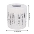 thumbnail image 4 of 4 Rolls Chemical Physics Formula Printed Toilet Tissue Funny Toilet Tissue, 4 of 9