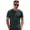 Green, variant on Yifymode Men's Crewneck Short Sleeve T Shirts, Regular Fit Mesh Ice Silk Casual Tops, Quick Dry Breathable Basic Tees for Daily Sports Workout