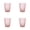 Pink, variant on 12oz Unbreakable Premium Drinking Glasses Set of 4 - Super Grade Plastic - Perfect for Gifts - Dishwasher Safe - Cups Reusable Drinkware(Green)