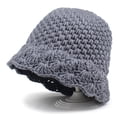 thumbnail image 6 of SikaFu Bucket Hat Ms. Winter Warm Needle Woven Hats Version Of Fashionlays Fast Selling Wool Hat Pot, 6 of 6