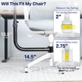 thumbnail image 5 of VIVO Premium Office Chair Mounted 26" x 12" Full Motion Keyboard and Mouse Tray, 5 of 8
