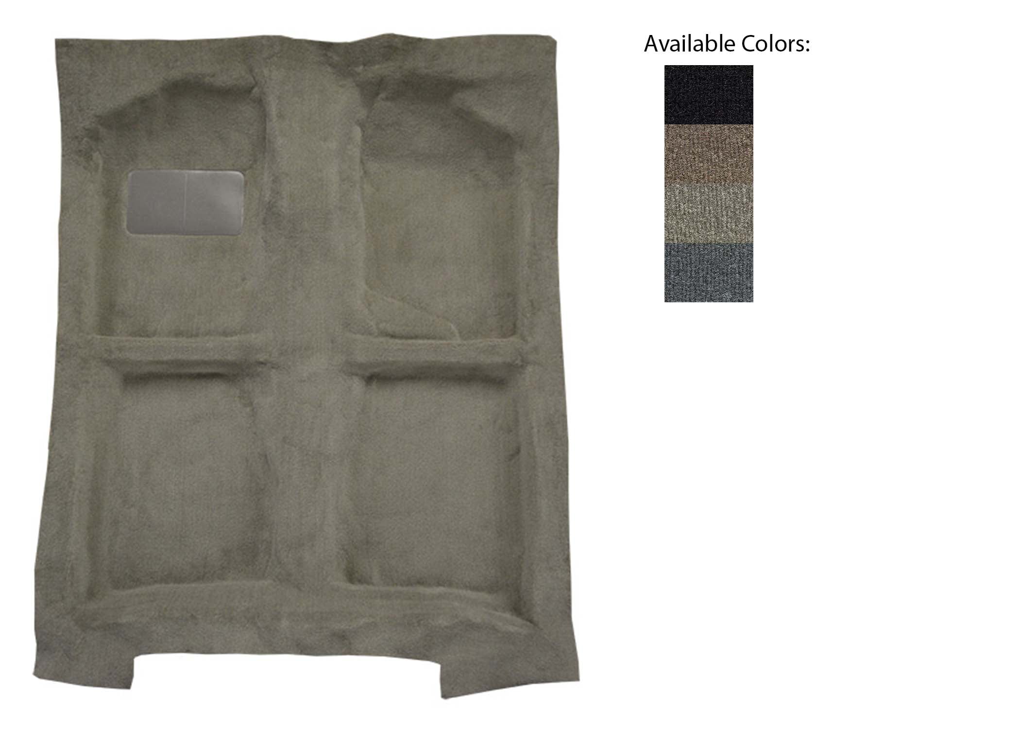 Replacement Cutpile Carpet Kit Choose Color for Toyota Corolla 4 Door 
