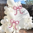 thumbnail image 3 of Globos de Moño Elaliyi 2 Pzs Rosa 53 cm Decoración para Fiesta, 3 of 3