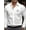 White, variant on Men's Dress Shirts Stretch Wrinkle Free Shirts Formal Wedding Prom Long Sleeve Button Down Shirt White XL