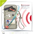thumbnail image 3 of Cartera con cuello oculto con bloqueo RFID Lewis N. Clark Taupe, 3 of 8