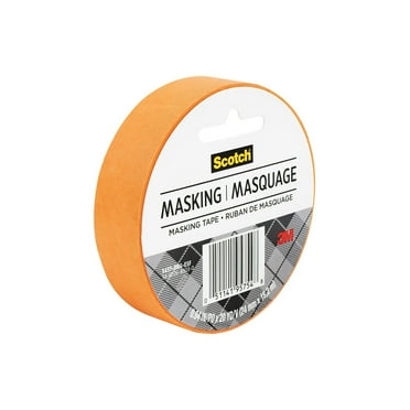Scotch Decorative Masking Tape .94"X20yds, Orange