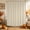 Beige, White, variant on Peach Pink Plaid Shower Curtain, Waterproof Shower Curtains for Bathroom, Gingham Checked Minimalist Modern Washable Fabric Bathtub Curtain Set Bath Decor with 12 Hooks 48"x72"