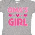 thumbnail image 4 of Inktastic Oma's Girl Heart Girls Baby Bodysuit, 4 of 5