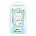 thumbnail image 7 of Powertek USB-C to USB-C Two-Tone Pastel Fast Charge Cable, 6 ft, Mint, 7 of 7