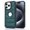 Green, variant on Business Case for iPhone 15 Pro Max, Premium Vegan PU Leather Luxury Elegant Slim Fit Shell, Logo Hollow View Shockproof Non-Slip Protective Cover for iPhone 15 Pro Max - Purple