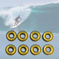 thumbnail image 2 of 8Pcs Roulements de Planche à Roulettes de Précision 8mm Roulements de Planche à Roulettes Scooter Taille ABEC-11 pour Longboard Jaune, 2 of 8