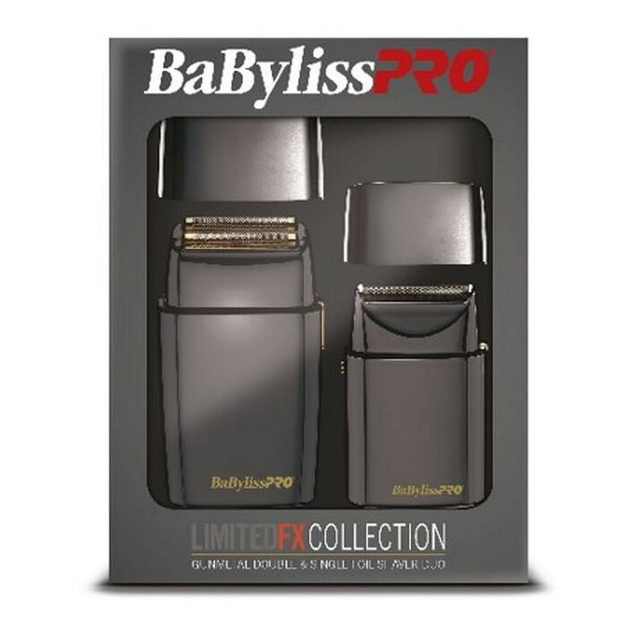 BaByliss Pro LimitedFX Collection Gunmetal Double & Single