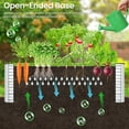 thumbnail image 3 of Homdox 6*3*2FT Galvanized Raised Garden Bed, Outdoor Thickened Raised Garden Planter Box for Vegetable Flower Fruit Herb, Rectangular Metal Garden Raised Box for Garden Yard, Sliver, 3 of 6
