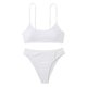 thumbnail image 5 of Traje de Baño Mujer Conjunto de Bikini Acanalado Para Mujer, Traje de Baño de Dos Piezas Con Textura En El Cuello, Tankini, Cómodo y Elegante, Ropa de Playa, 5 of 6