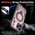 thumbnail image 3 of MYKOMI Magnetic Case for iPhone 17 Pro Max,Military Grade Protection Heavy Duty Shockproof with Rotating Ring Kickstand Case Cover for iPhone 17 Pro Max, 3 of 6