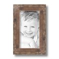 thumbnail image 2 of ArtToFrames 5x9 inch Real Reclaimed Light Brown Barnwood Picture Frame, Brown Wood Poster Frame (4813), 2 of 8