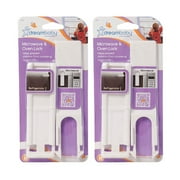 Dreambaby Microwave and Oven Lock Safety Adhesive, White, 2 Pack