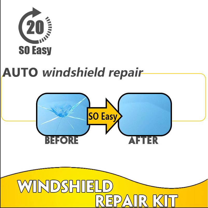 Details about   Quick Fix 2 Windshield Repair Kit Version 2 USA Stock chip crack bullseye 