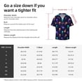 thumbnail image 3 of Picia Sea Jellyfish Men's Linen Shirts Short Sleeve Cuban Beach Shirts Casual Shirts Button Down Shirt for Men Beach Summer Wedding Shirt-4X-Large, 3 of 7