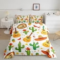 thumbnail image 2 of Castle Fairy Kids Child Music Guitar Twin Comforter Sets,Western Cactus Bedding Set, 2 of 8