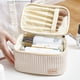 thumbnail image 5 of Bolso cosmético Advancent Taro Púrpura de PU compacto y portátil, 5 of 6