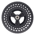 thumbnail image 1 of Wheelchair Wheel, Wheelchair Front Wheel Replacement Non Slip Surfaces Texture 7 Inch  for Disability Vehicles, 1 of 7