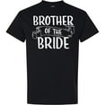 thumbnail image 3 of Inktastic Brother of the Bride with Banner T-Shirt, 3 of 5