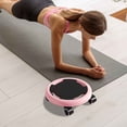 thumbnail image 2 of CSSAD Ab Roller Wheel, Multifunctional Abdominal Wheel Board, 360° Silent Abdominal Wheel Board for Full Body Fat Burning, Abdominal Core Strength Training for Gym Home Workout, Pink, 2 of 6