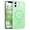 Light Green, variant on Magnetic for iPhone 12 Case/iPhone 12 Pro Case, Compatible with MagSafe, Translucent Matte Slim Shockproof Phone Case