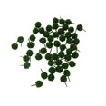thumbnail image 1 of Guardoinrt 50 Pièces en Forme de Boule Arbres Modèles Bricolage Paysage Paysage N Échelle Vert 1Set, 1 of 6