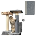 thumbnail image 2 of Tiger Tough Carpet Post Cover - Gray, 17.75", 2 of 15