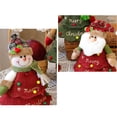 thumbnail image 4 of Árbol De Navidad De Dibujos Animados Muñeco De Nieve Elk Santa Claus Bolsa De Manzana Niños Bolsa De Regalo Pequeña Decoraciones Para Año Nuevo Navidad sonducket HA044579-03, 4 of 6
