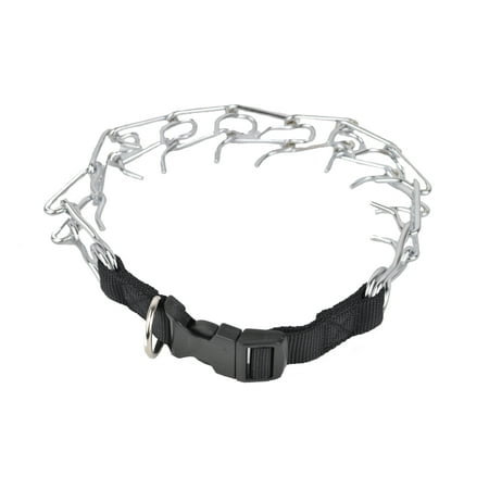 Downtown Pet Supply Prong Collar for Dogs Adjustable Dog Training Collar Black, L