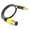 Yellow, variant on XLR Male To 3.5mm Cable With Metal Housing, Noise Reduction For 48V Systems