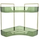 thumbnail image 1 of 2 Tier Spice Rack Corner Storage Shelf Makeup Organizer Cosmetic Holder Standing Counter Shelf, 1 of 5
