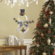 thumbnail image 5 of Corona de Feliz Navidad con luces LED, decoración navideña, colgantes de puertas, arreglos colgantes de corona, 5 of 5