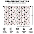 thumbnail image 2 of Blackout Kids Curtains,White Cow Dot Pattern Childrens Insulated Curtains Set Of 2,Bedroom Essentials,Toddler Room Decor 42x63in(106x160cm), 2 of 5