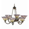 thumbnail image 6 of Meyda Tiffany 27398 Daffodil Bell 6 Light 33" Wide Chandelier - MultiColor, 6 of 7