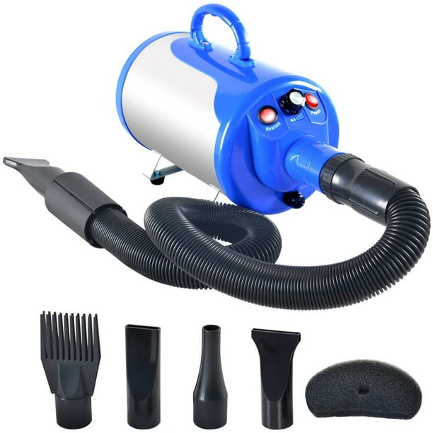SHELANDY 3.2HP Stepless Adjustable Speed Pet Hair Force Dryer Dog
