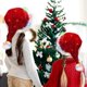 thumbnail image 4 of Gorro de Papá Noel iluminado TANGJMXG navideño para adultos o niños, 4 of 5