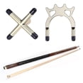 thumbnail image 1 of 2 Pcs Snooker Billiards Cue Racks Bridge Head Cross Holders Antlers Rod Pool Cue Stick Holders Pool Table Accessory, 1 of 1