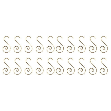 

Pompotops Clearance 20 PCS Ornament Hooks - Light Band Hook Decorating Metal Wire Hangers For Deco