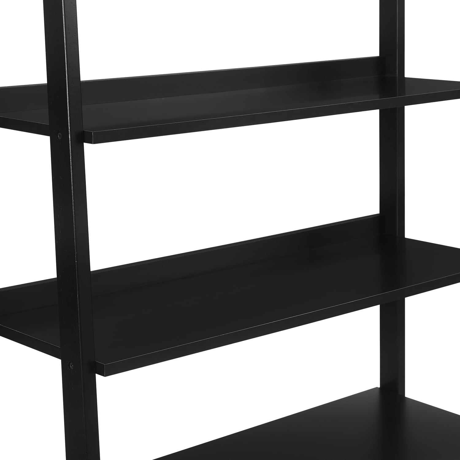 Crosley Furniture Landon 3-Piece Etagere Bookcase Set in Matte Black
