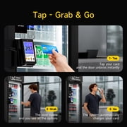 AI Smart Vending Machine 245-Capacity w/ Contactless Payment for Office/School/Gym