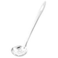 thumbnail image 1 of Unique Bargains Kitchenware Stainless Steel Slotted Ladle Spoon Silver Tone 23.5cm Length, 1 of 3