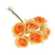 thumbnail image 5 of 60Flor artificial para ramo Ramillete de muñeca Boda de bricolaje claro , Naranja Yotijar Flores de boda, 5 of 7