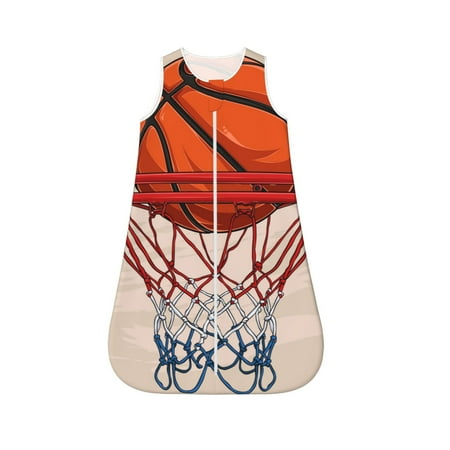 

Rocae Basketball Shot for Baby Unisex Sleeping Bag Sack Blanket baby sleep sack Wearable Blanket for Newborns Boys Girls-Small