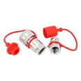 thumbnail image 3 of Hydraulic Quick Coupler, Hydraulic Quick Connect Fittings High  Rate Efficiency NPT 3/4in  for Farms, 3 of 7